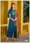 Gopika By Mittoo Dhabu Cotton Kurti With Bottom Dupatta 
